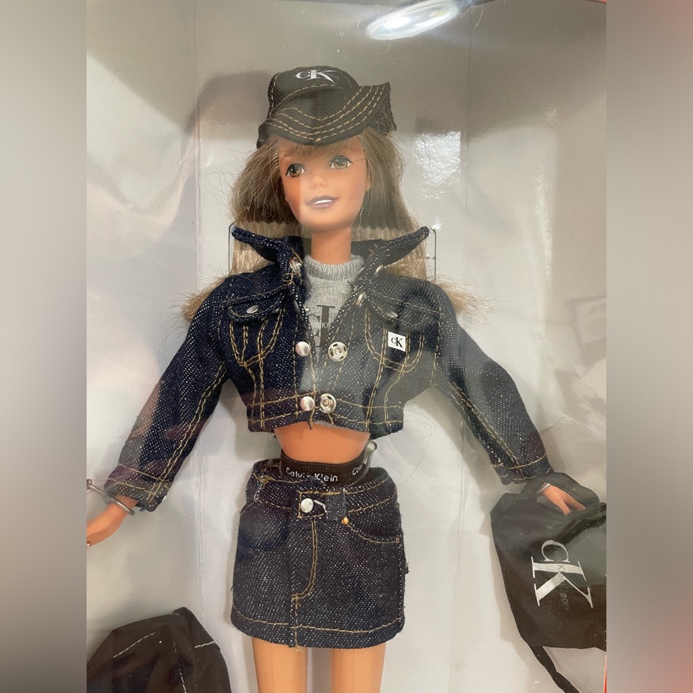 Calvin Klein Denim Doll Outfit vintage
